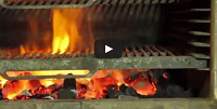 Kopa oven demonstration at Wood Grilll Restaurant